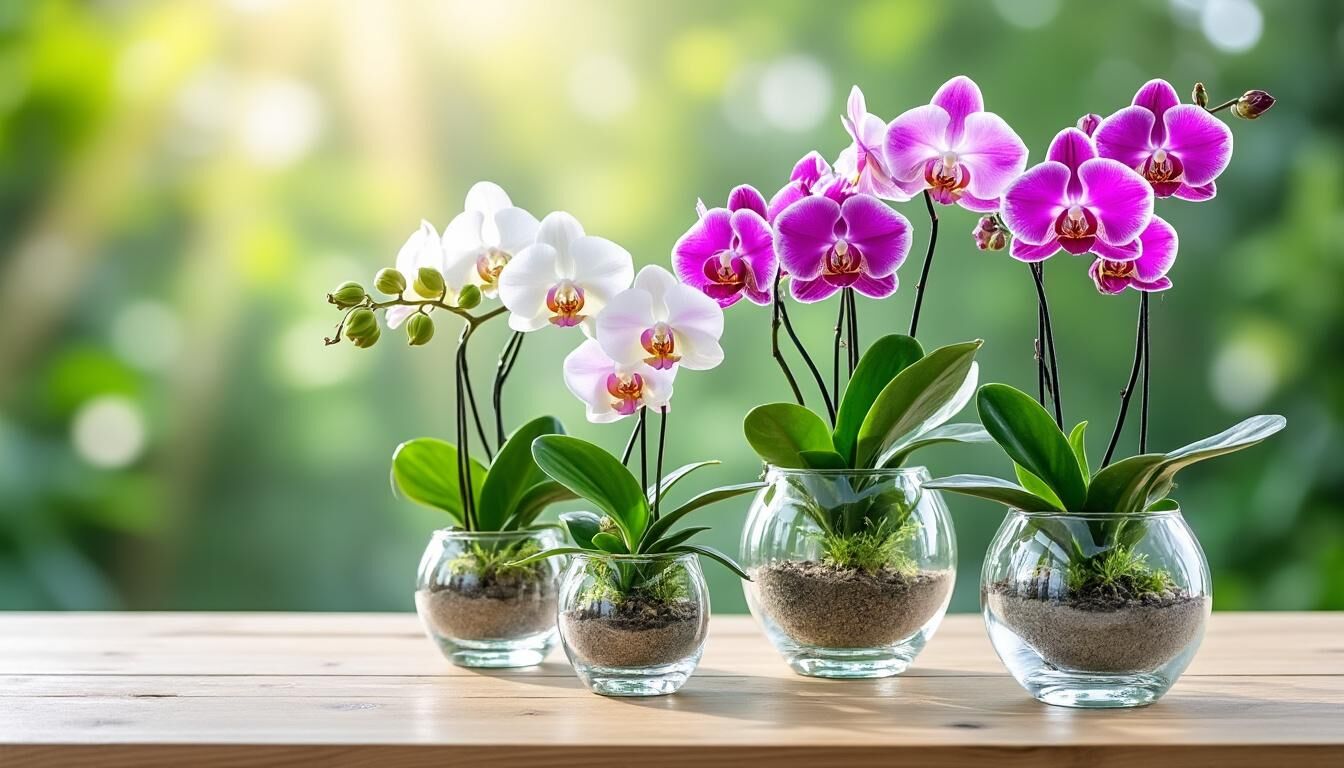 Découvrez comment choisir le pot transparent idéal pour vos orchidées afin de favoriser leur croissance et leur épanouissement. Nos conseils vous aideront à sélectionner le meilleur contenant pour une exposition optimale à la lumière et un bon drainage.